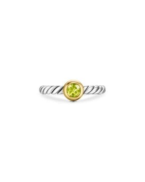 David Yurman Petite Cable Ring - Multicolor