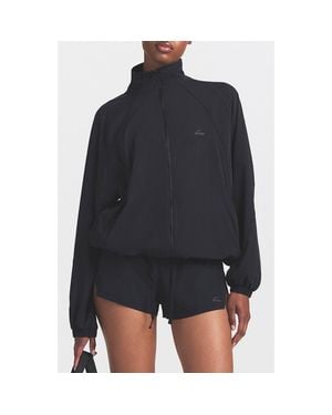 NikeSKIMS Oversize Stretch Nylon Jacket - Black