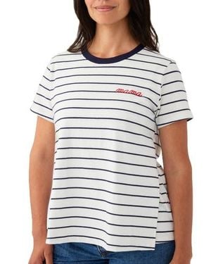 Kindred Bravely Classic Cotton Nursing T-Shirt - White