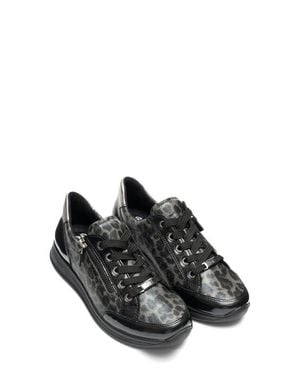 Ara Oleanna Zip Sneaker - Black