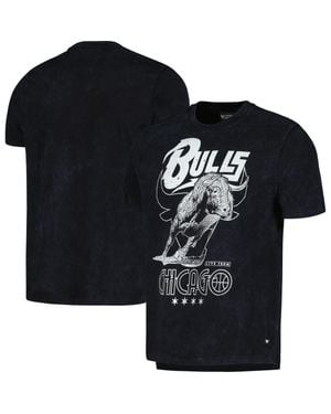 The Wild Collective Chicago Bulls Tour Band T-Shirt - Black