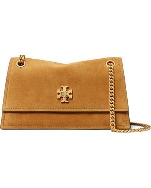 Tory Burch Kira Turnlock Mini Convertible Shoulder Bag - Brown