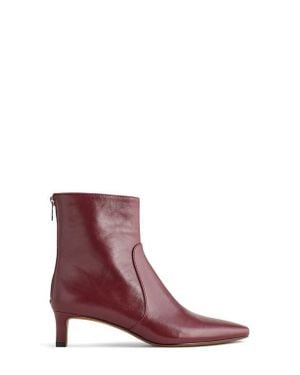 Madewell The Dimes Kitten Heel Boot - Purple