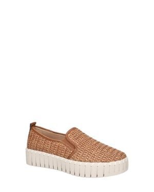 Easy Street Peppy Slip-On Platform Sneaker - Brown