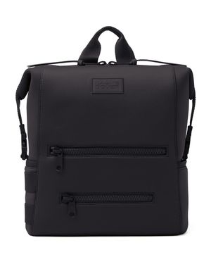 Dagne Dover Indi Large Water Resistant Scuba Knit Diaper Backpack - Black