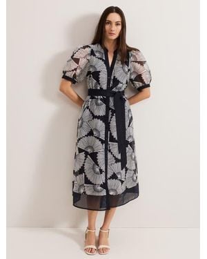 Phase Eight Skylar Midi Dress - Blue
