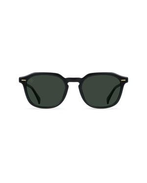 Raen Clyve 52Mm Polarized Round Sunglasses - Green