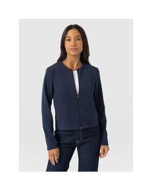 Saint + Sofia Florence Jacket - Blue