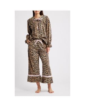 Damson Madder Felice Print Pajamas - Multicolor