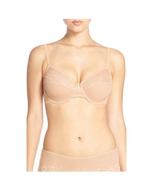 Wacoal 'The Insider' Underwire Bra - Natural