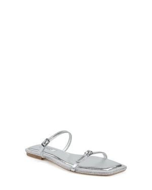 Zigi Two-Strap Sandal - White