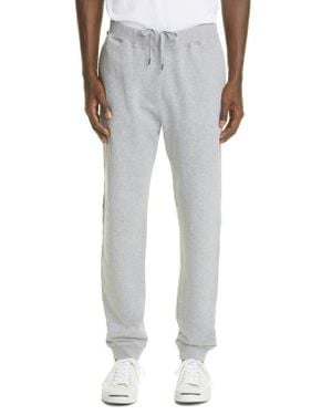 Sunspel French Terry Jogger Sweatpants - Gray