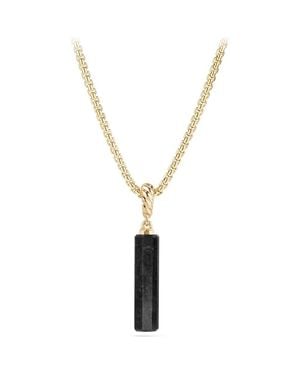 David Yurman Barrel Charm With 18K - Metallic