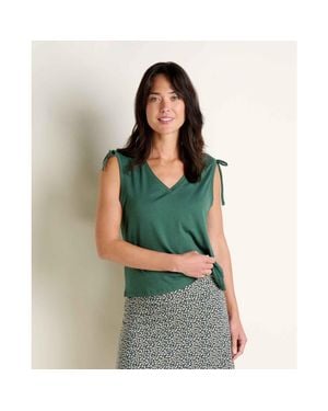 Toad & Co. Anza Cinch Tank - Green
