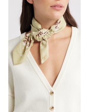 Rag & Bone Floral Western Bandana - Natural