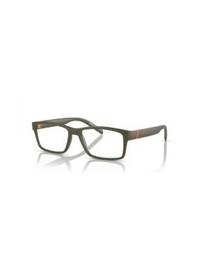 Arnette 52Mm Rectangle Optical Glasses - Green