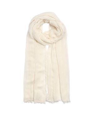 Echo Essential Modal-Silk Blend Crinkle Wrap - Natural