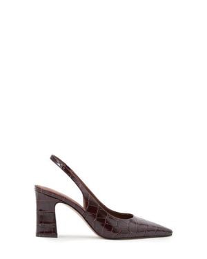 Reiss Lorena Slingback Pump - Brown