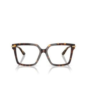 Dolce & Gabbana 54Mm Square Optical Glasses - Multicolor