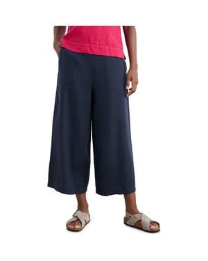 Seasalt Cornwall Merrivale Linen Culottes - Blue