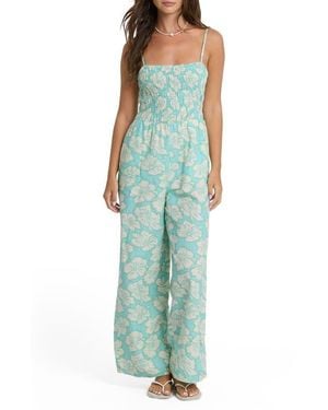 Billabong Soft Sands Jumpsuit - Green
