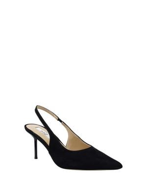 Zigi Slingback Pointed Toe Pump - Blue