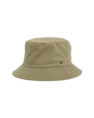 Vince Cotton Canvas Bucket Hat - Green