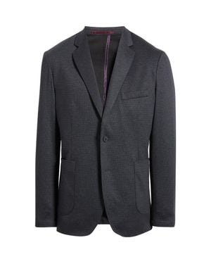 Johnston & Murphy Xc Flex Pinnacle Knit Spot Coat - Black
