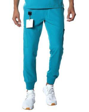 Members Only London Jogger Scrub Pants - Blue