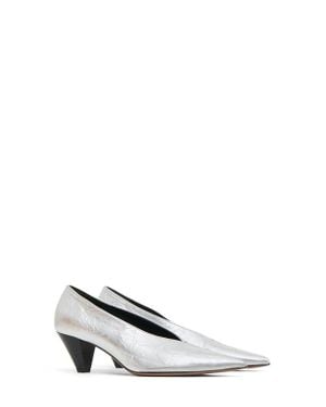 Mansur Gavriel Kiki Pointed Toe Pump - White