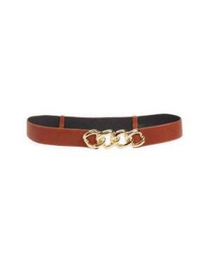 Raina Jaclyn Chain Buckle Belt - Multicolor