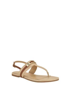Calvin Klein Bettia Slingback Sandal - Natural