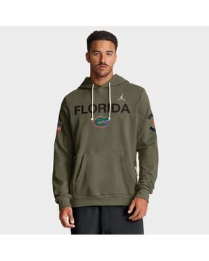 Nike Florida Gators 2025 Military Appreciation Standard Issue Dri-Fit Hoodie - Green