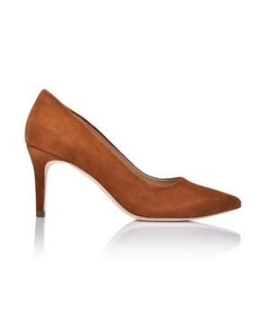 Joan Oloff Shoes Deborah Pump - Brown