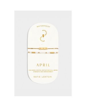 Katie Loxton Birthstone Bracelet - Metallic