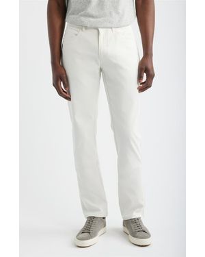 Scott Barber Sonoma Twill Five-Pocket Pants - White