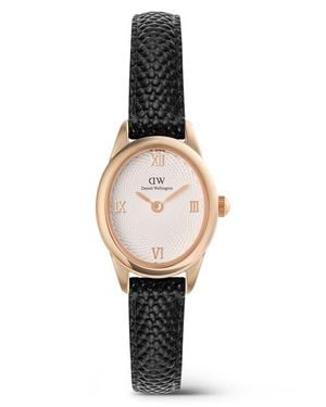 Daniel Wellington Ophelia Mini Leather Strap Watch, 22Mm X 25.5Mm - Multicolor