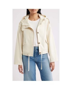 Brooklyn Industries Short Hooded Jacket - Natural