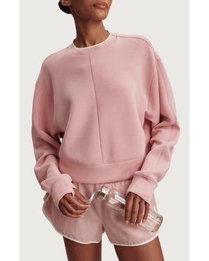 Varley Tasmin Crop Sweatshirt - Pink