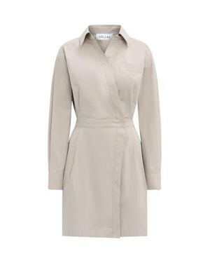 Callas Milano Jaxina Wrap Dress - Gray