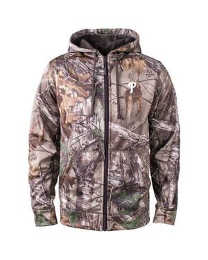 Dunbrooke Philadelphia Phillies Trophy Realtree Full-Zip Hoodie - Gray