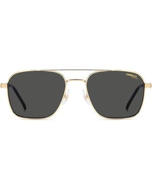 Carrera 57Mm Gradient Oversize Aviator Sunglasses - Gray