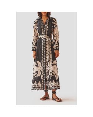 Omika Cotton Emma Maxi - Brown
