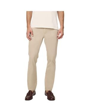 WARP+WEFT Ord Straight Leg Twill Pants - Natural