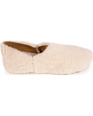 Celtic & Co. British Cocoon Slippers - Natural
