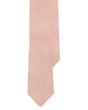 Ralph Lauren Silk & Linen Tie - Pink