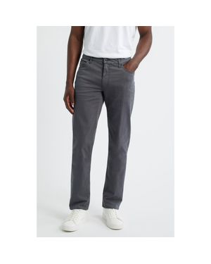 Brax Cadiz Straight Leg Stretch Twill Pants - Gray