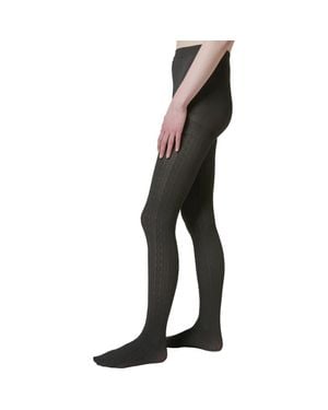 Stems Cable Tights - Black