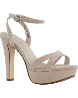 Touch Ups Elena Platform Sandal - White