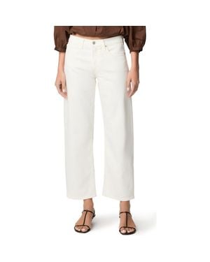 PAIGE Rylann High Waist Straight Leg Jeans - White